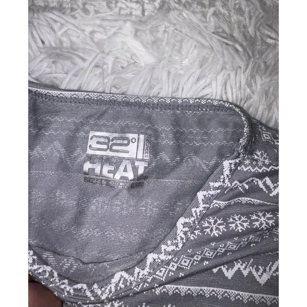 32 Degree “Heat” Kids M Baselayer/pj Set. Soft, Comf, Warm